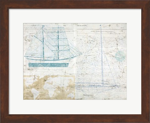 Framed Classic Sailing Print
