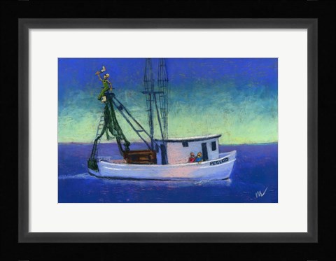 Framed Captain's Going Through Some Issues Print