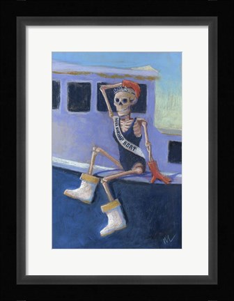 Framed Miss Shrimp Boat Print