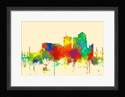 Framed Tucson Arizona-SG Print