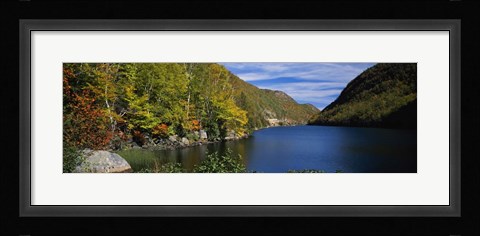 Framed View of Lower Cascade Lake, Keene, Essex County, New York State Print