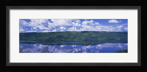 Framed View of Tyrifjorden, Honefoss, Norway Print