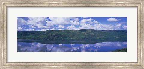 Framed View of Tyrifjorden, Honefoss, Norway Print