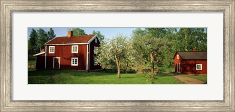 Framed Sweden House Print