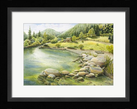 Framed Country Dreamin Print