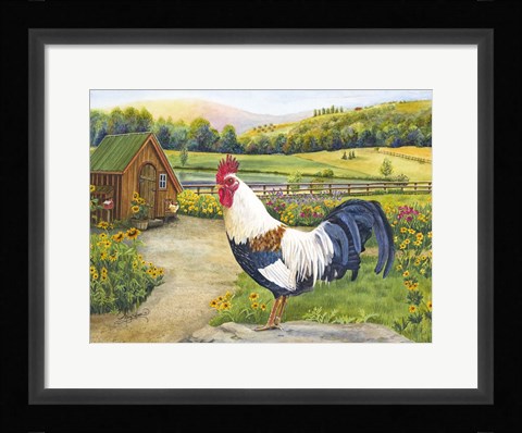 Framed Lil Glenn Print