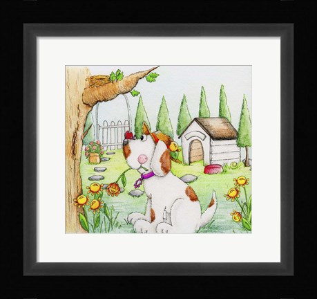 Framed Doggy Delight Print