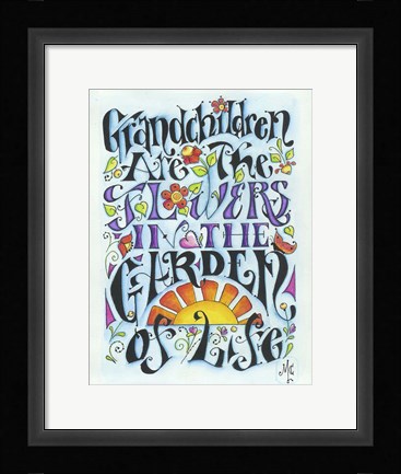 Framed Grandchildren Print