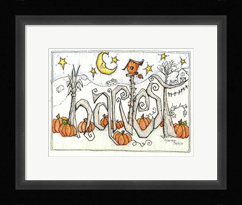 Framed Harvest Print