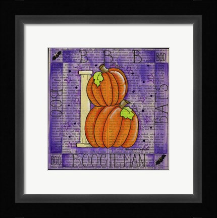 Framed Halloween B Print