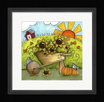 Framed Fall Harvest Print