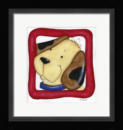 Framed Favorite Pets Puppy Print