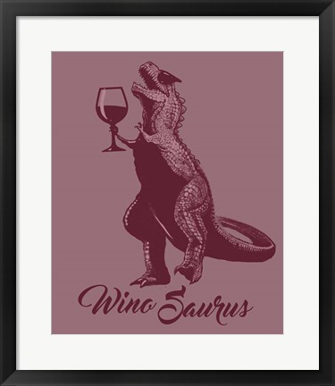 Framed WinoSaurus Print