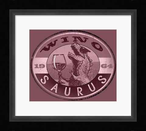 Framed WinoSaurus II Print