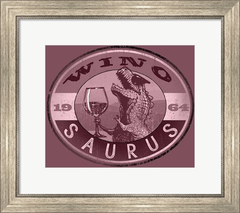 Framed WinoSaurus II Print