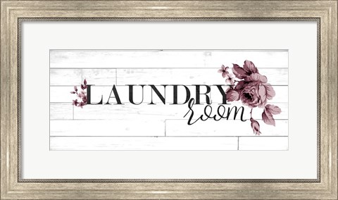 Framed Laundry Room Print