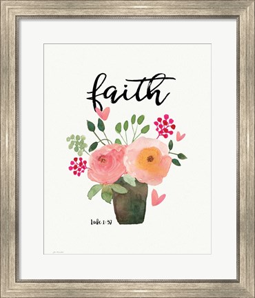 Framed Faith II Print