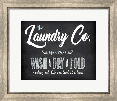 Framed Laundry Co. Print