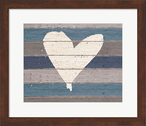 Framed Country Heart Print
