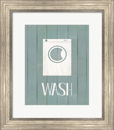 Framed Wash House Wash Print