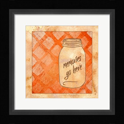 Framed Memories Go Here Print