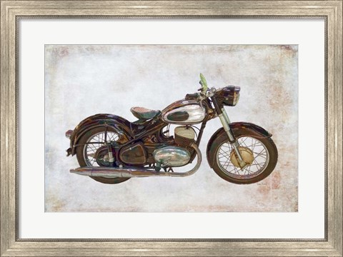 Framed Ardie Motorcycle Print