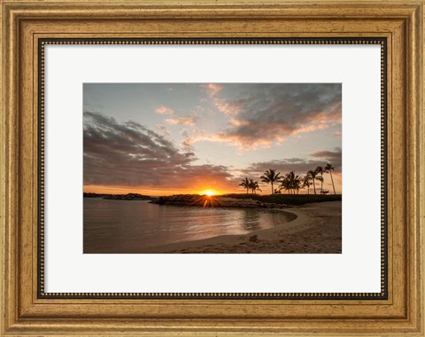 Framed Sunset Cove Print