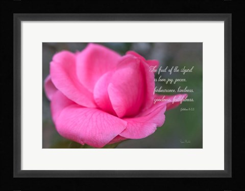 Framed Fruit of the Spirit Print