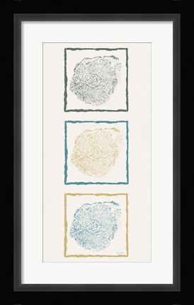 Framed Stump Triptych II Print