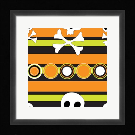 Framed Angst Pumpkin II Print
