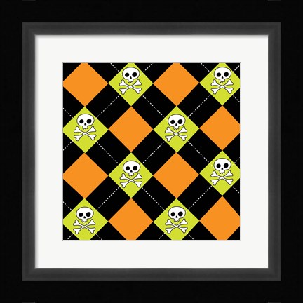 Framed Angst Pumpkin IV Print