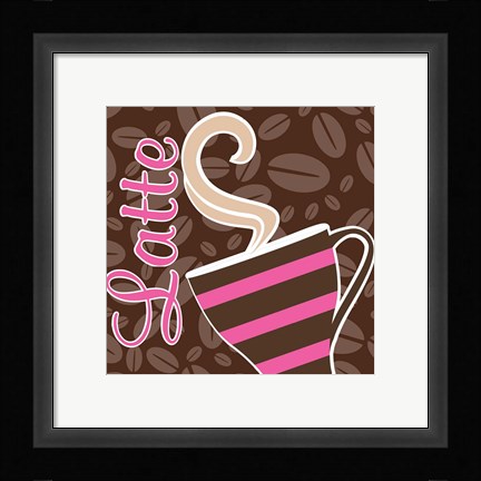 Framed Cafe Au Lait Cocoa Punch IX Print