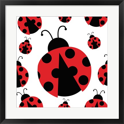 Framed Ladybug II Print