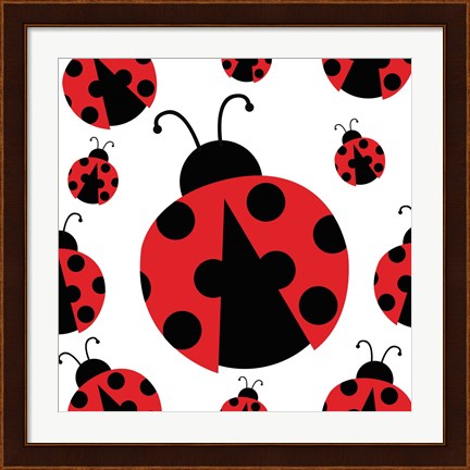 Framed Ladybug II Print