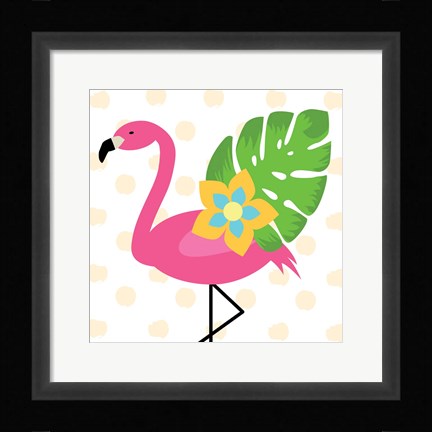 Framed Tropical II Print
