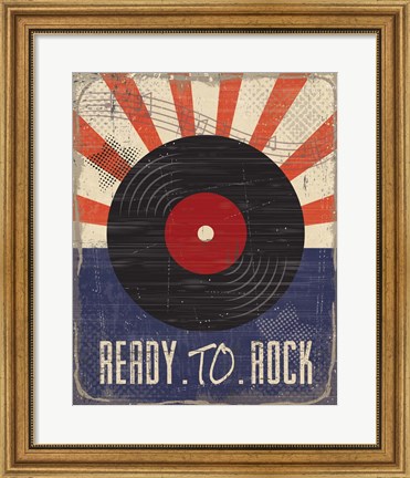 Framed Ready to Rock Print