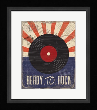 Framed Ready to Rock Print