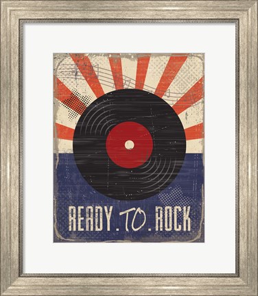 Framed Ready to Rock Print