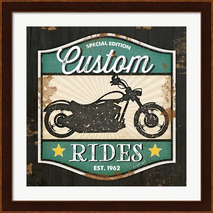 Framed Custom Rides Print