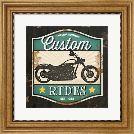 Framed Custom Rides Print