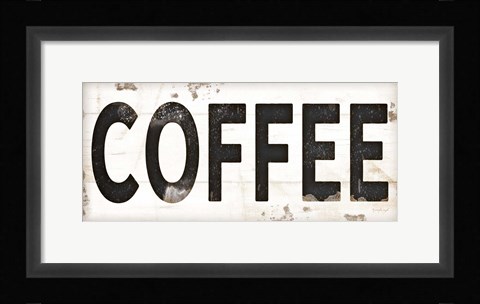 Framed Coffee Print