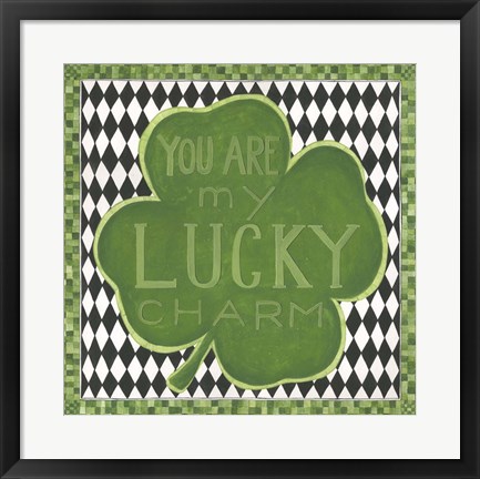 Framed Lucky Charm Print