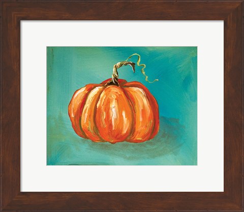 Framed Pumpkin Print