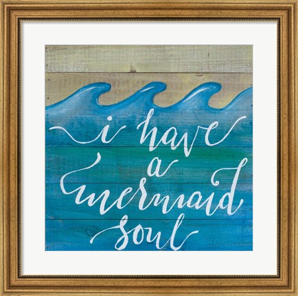 Framed Mermaid Soul Print