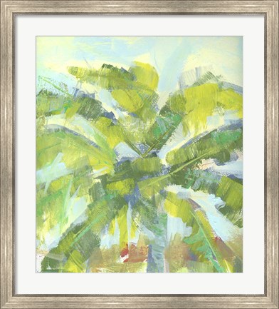 Framed Palm Beach Living II Print