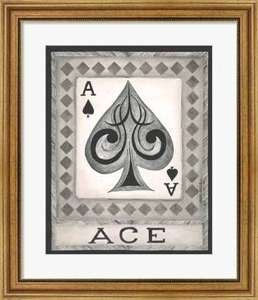 Framed Ace Print