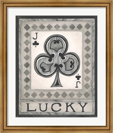 Framed Lucky Jack Print