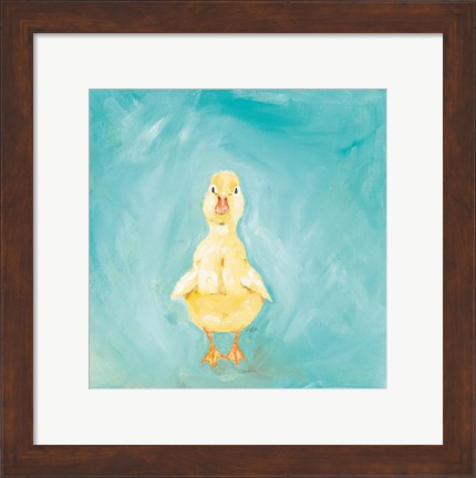 Framed Duckling Print