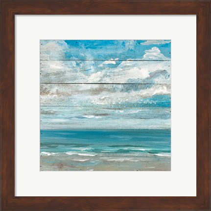 Framed Ocean View II Print