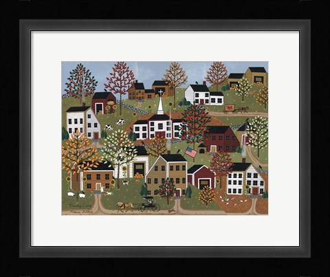 Framed Country Living Print